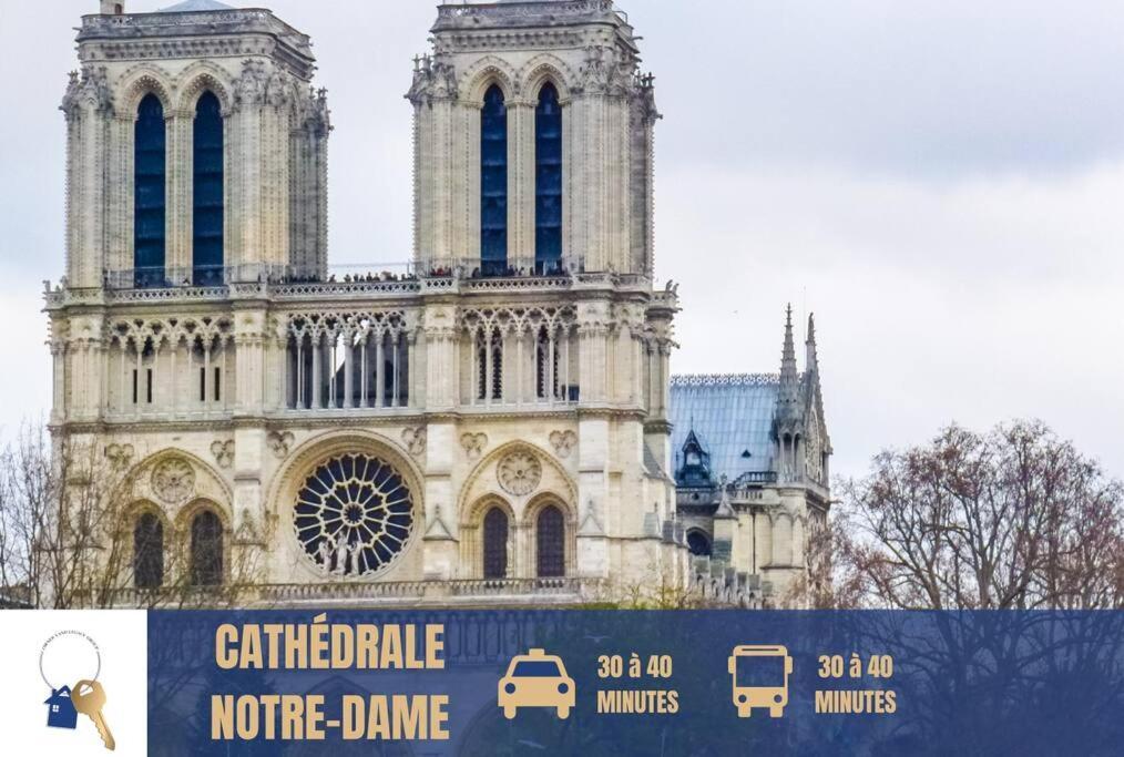 Апартаменты 9 Min From Chateau De Vincennes - Paris & Disney Сен-Морис Экстерьер фото