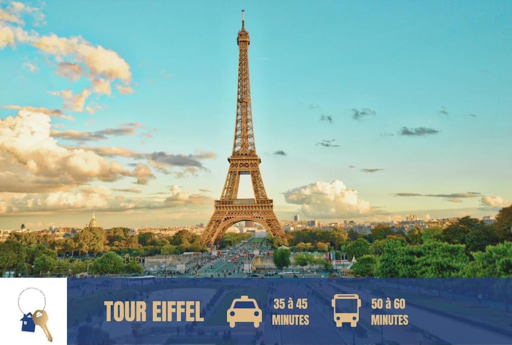 Апартаменты 9 Min From Chateau De Vincennes - Paris & Disney Сен-Морис Экстерьер фото